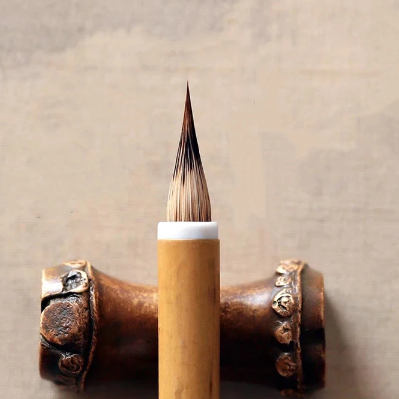 Mixed Hair Exquisite Small Regular Script Chinese Calligraphy Brush or Running Script Copybook Practice Chinese Writing Brushes