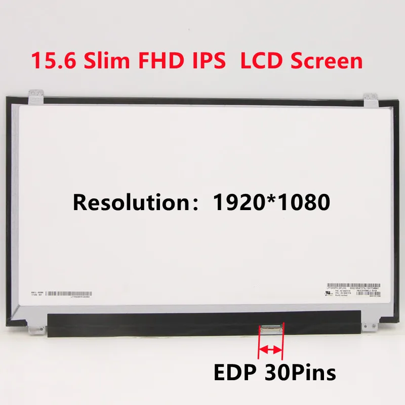 Monitores Lcd Display Screen Laptop Painel Matriz 15.6 Fino Nv156fhm-n42 Lp156wf6 Spk3 Spk1 Spk6 Lp156wfc-spp1 Lp156wf4 Spl1 Spl2