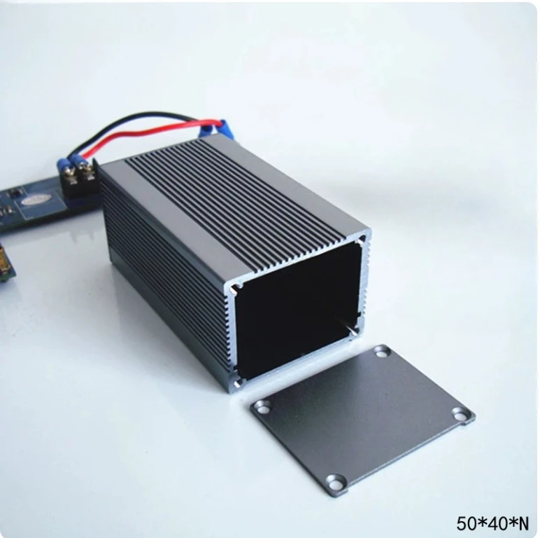 50X40 aluminum alloy shell length 85mm heat dissipation shell 8159