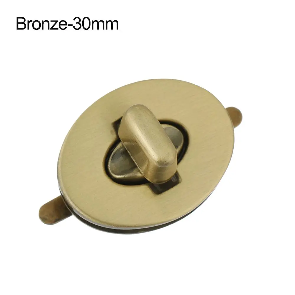 High Quality DIY Handbag Bag Metal Durable Clasp Closure Bag Parts Purse Luggage Hardware Turn Lock