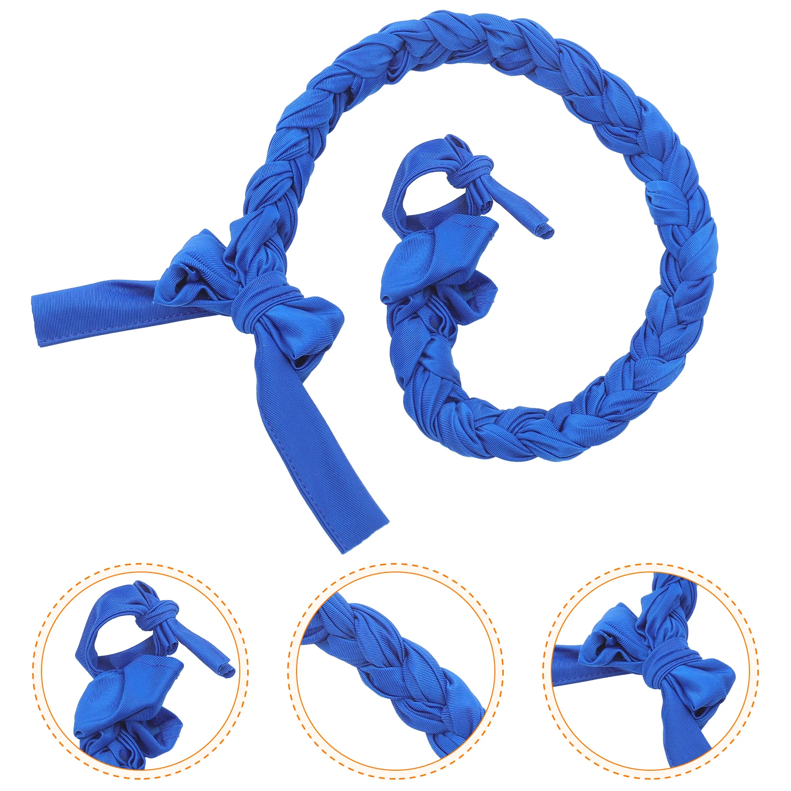 تمديد ذيل الحصان أنيق أحمر البوليستر مضفر حزام في الهواء الطلق حامي مستقر طارد البعوض لوازم العناية بالحصان