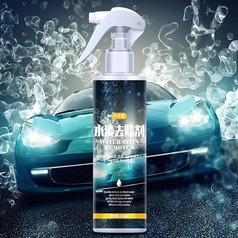 300ml Glass Water Spot Remover Car Paint Rain Mark Cleaner Auto Water Mark Cleaner Acid Stain Remover For Clean Car Paint