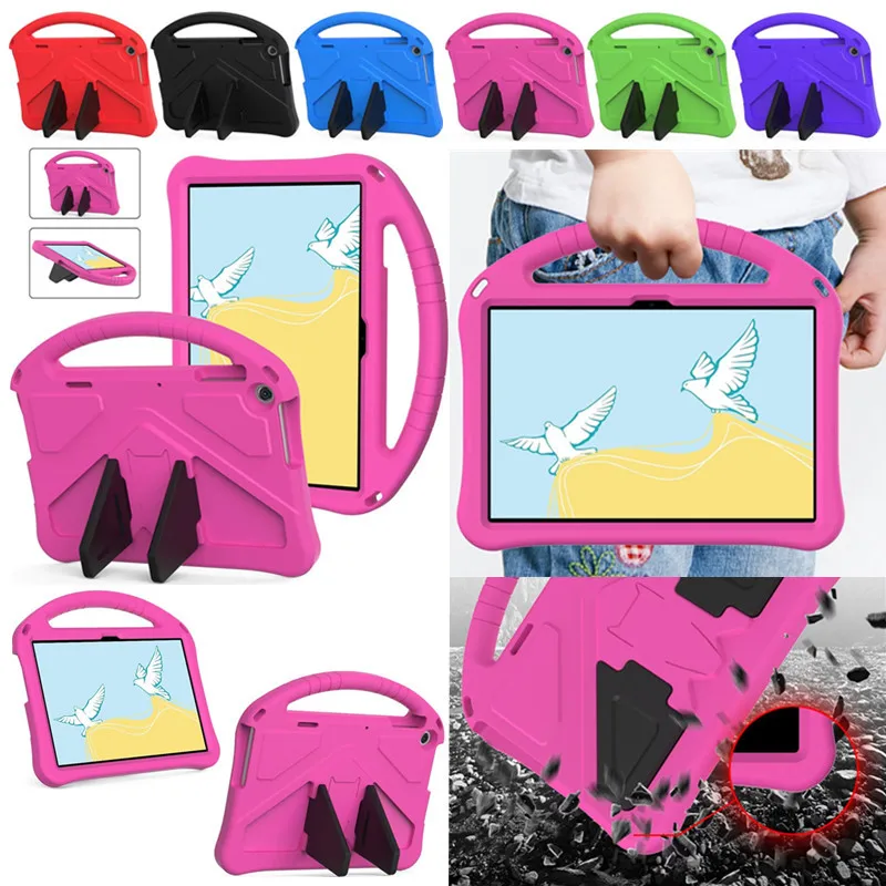 

For Lenovo Tab M10 3rd Generation 10.1 inch 2022 TB-328FU TB-328XU Case Kids Shockproof EVA Stand With Hand Holder Tablet Cover