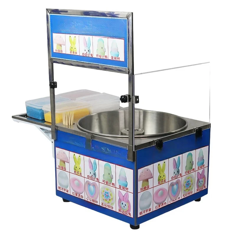 Floss Fully Automatic Sugar Vending Profsional Cotton Candy hine