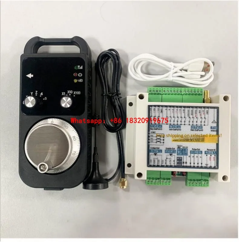 Cyclmotion with E-Stop 6axis MPG Handwheel Manual Generator CNC  support SIEMENS MITSUBISHI FANUC FAGOR PLC24V LNC GSK SYNTEC