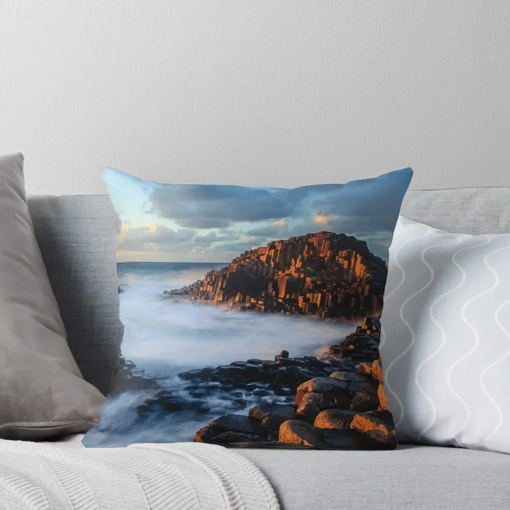 Giants Causeway Sunset Throw Pillow christmas ornaments 2025 Christmas Cushion For Home Ornamental Pillow pillow