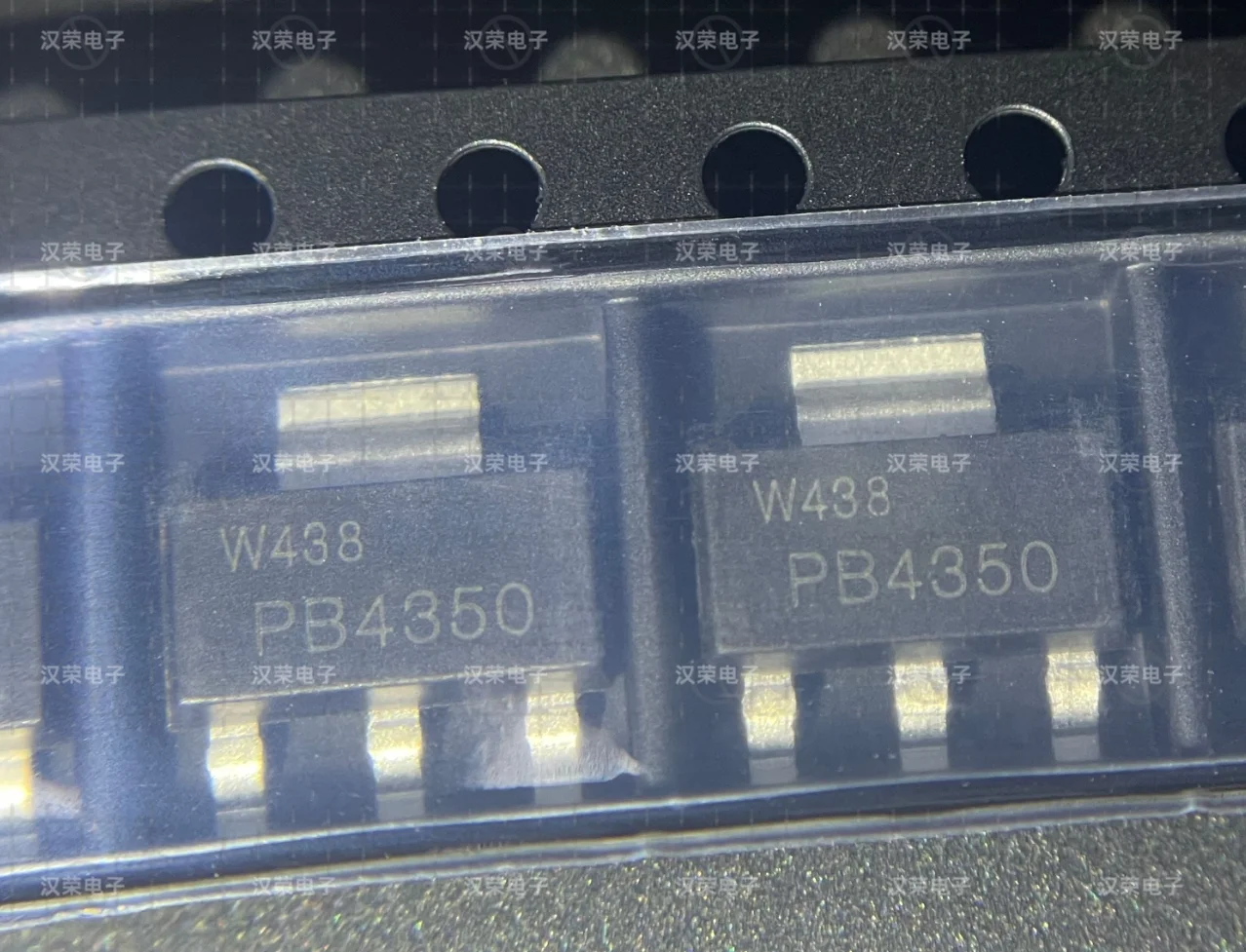 10PCS/20PCS/50PCS/100PCS/1000PCS PBSS4350Z,135  PBSS4350Z  PB4350  TRANS  NPN  50V 3A SOT-223  New and Original In Stock