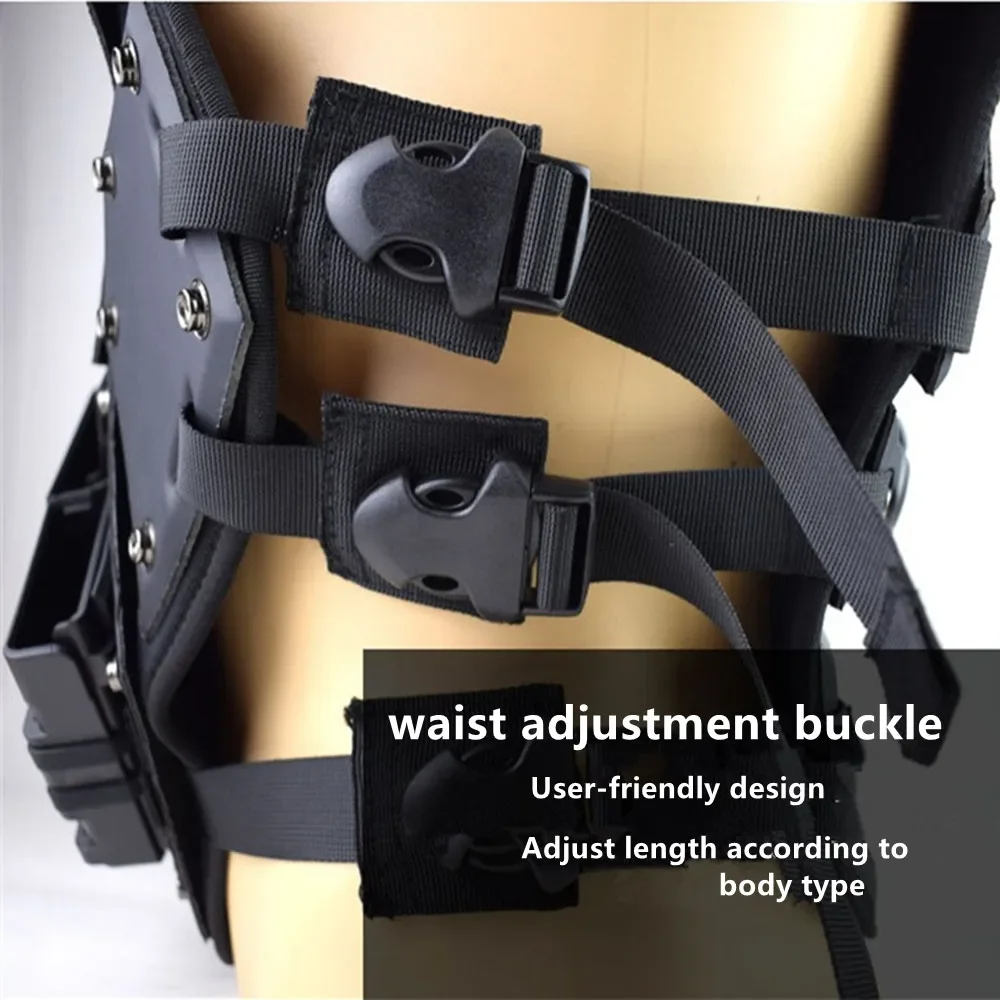 Men Adjustable Tactical Vest Molle Combat Assault Plate Carrier Waistcoat Hunting Multifunction Soldier Military Protective Suit