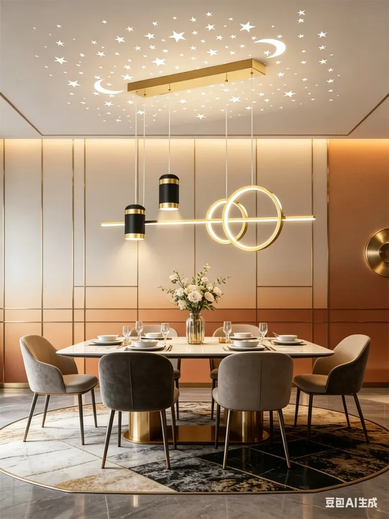 Restaurant Lighting 100cm Long Strip Decoration Dining Table Light Living Room Restaurant Modern