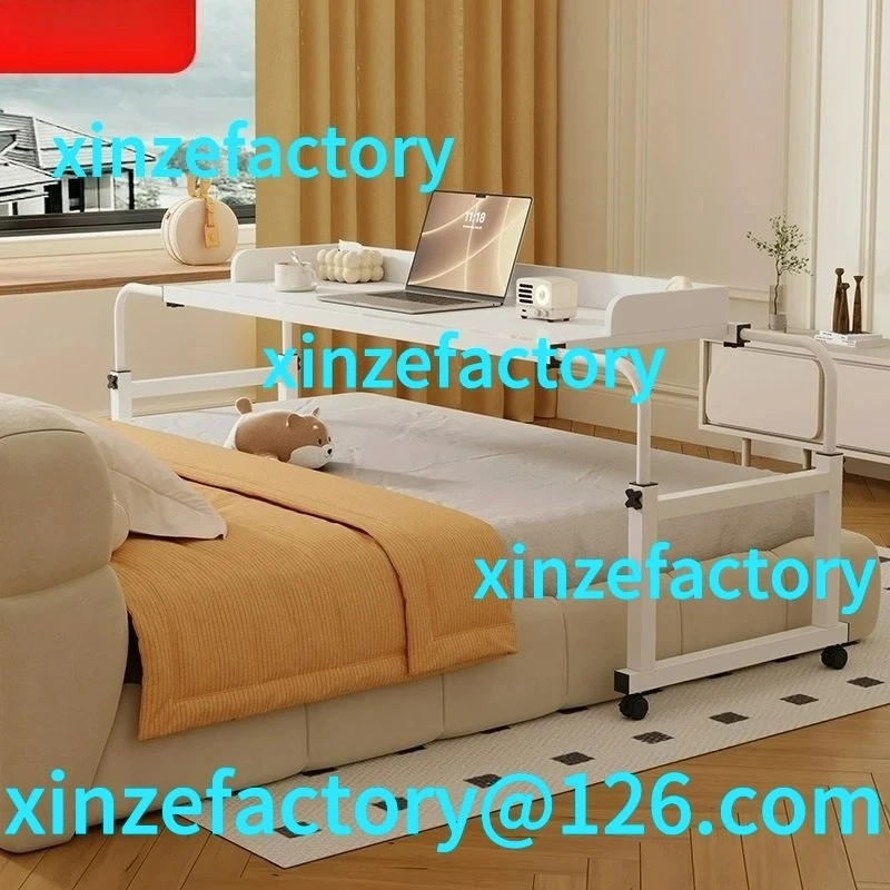 

Customizable Cross bed desk, bedside table, mobile desk, small table on the bed, cross-border bedroom lift, computer desk, lazy