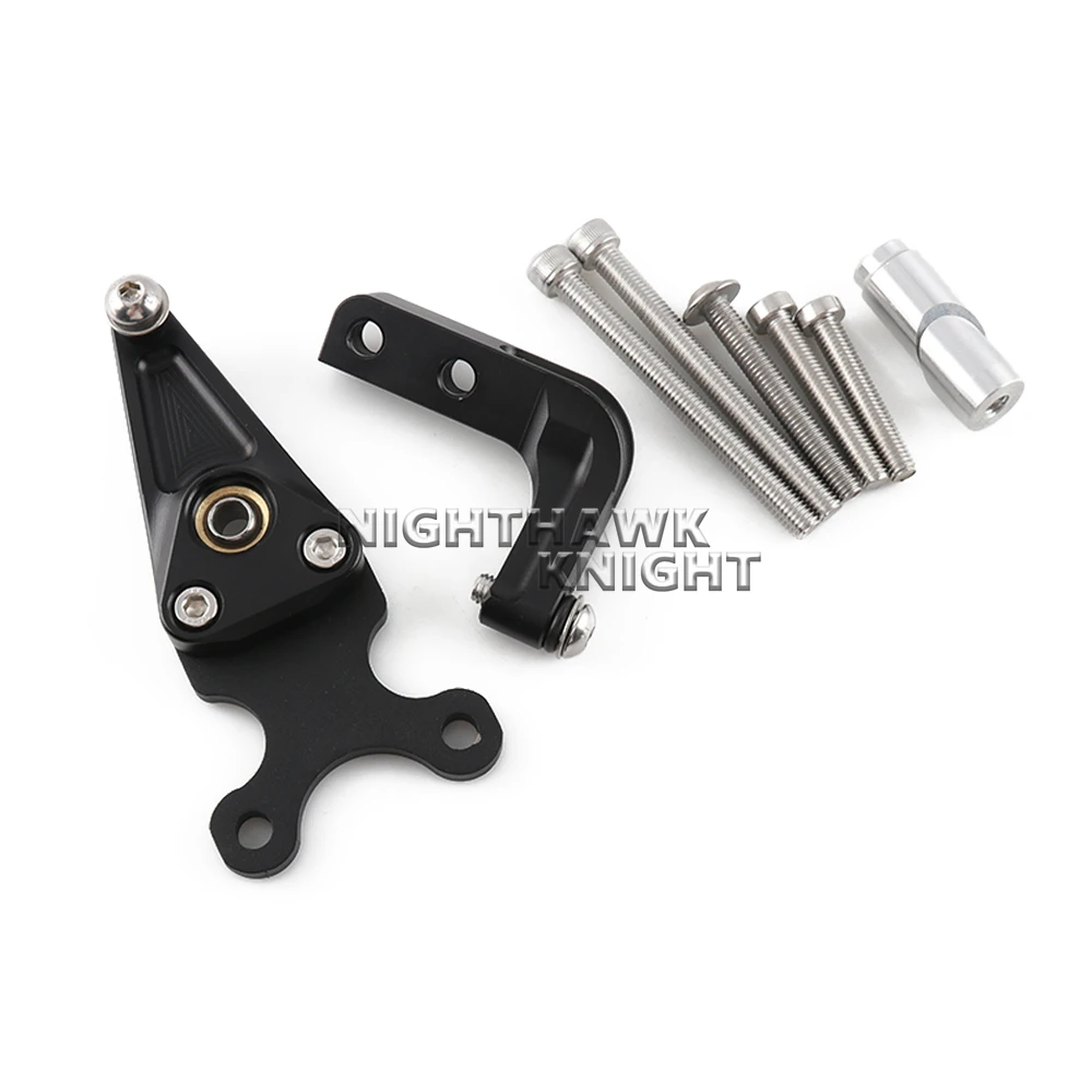 ใหม่พวงมาลัย Damper สําหรับ HONDA CBR650R 2019 cbr650r 2020 2021 2022 2023 รถจักรยานยนต์ปรับพวงมาลัย Stabilizer Damper Bracket
