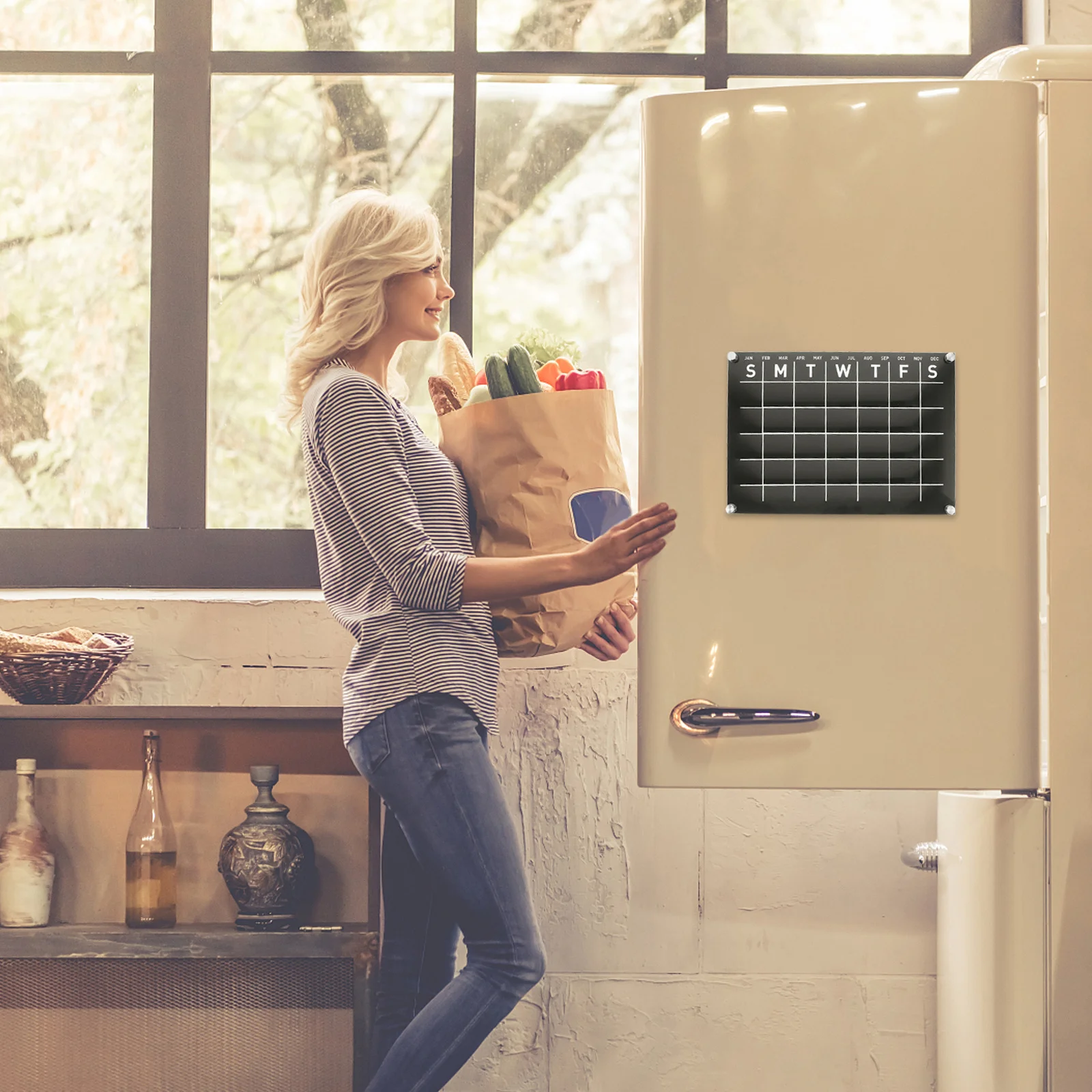 لوحة مذكرة أكريليك عملية مكتوبة بخط اليد لحفلات الزفاف وأعياد الميلاد وديكور المنزل ولوحة رسائل مكتوبة بخط اليد