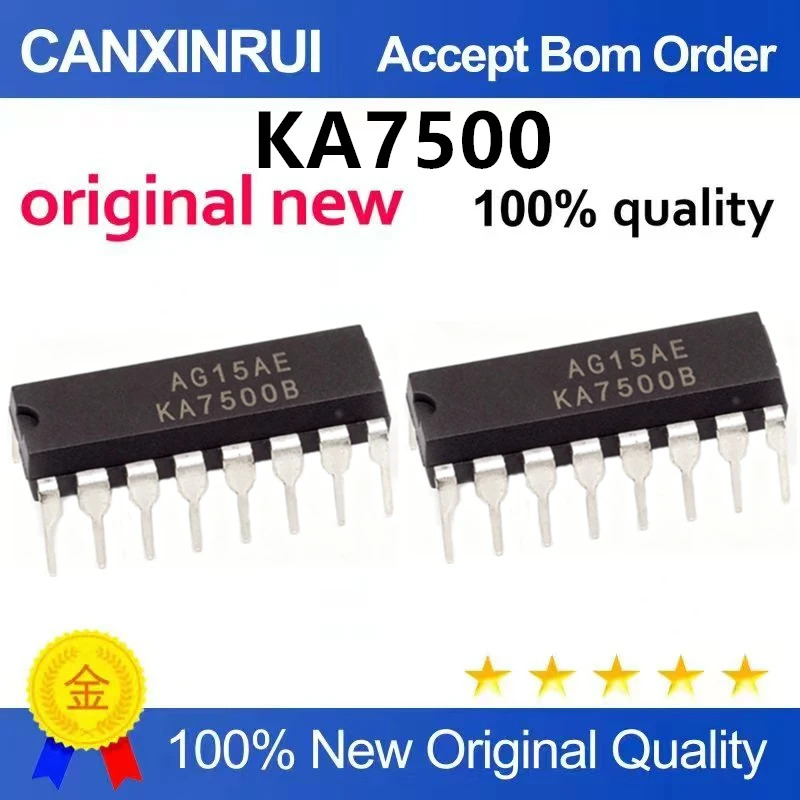 （5pcs-10pcs）Brand new original KA7500B DIP-16 direct insertion KA7500BD PWM power control chip