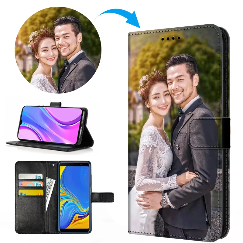 حافظة جلدية مطبوعة لهاتف LG G8، ThinQ، Stylo 7 K51S، K51 G7، V30، V40 غطاء صورة مخصص لهاتف LG X Power 2 LG K92
