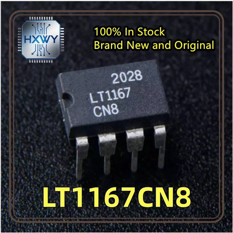 (2/10 Pieces) LT1167CN8 LT1167 DIP8 Instrumentation Operational Amplifier Factory Wholesale Cheap Electronic Component Fast Ship