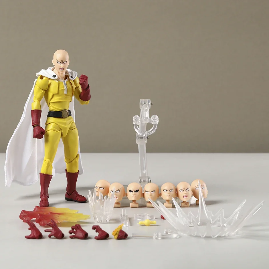 Kaiyodo Revoltech Saitama 1/12 Коллекция Фигурка ПВХ Модель Фигурки 14,5 см