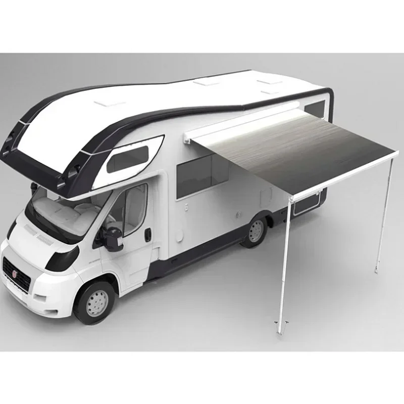 Caravan Awnings,Truck Camper Travel Trailers Awning With 4x4 Full Cassette Awning Camping Caravan RV Motorhome Awning