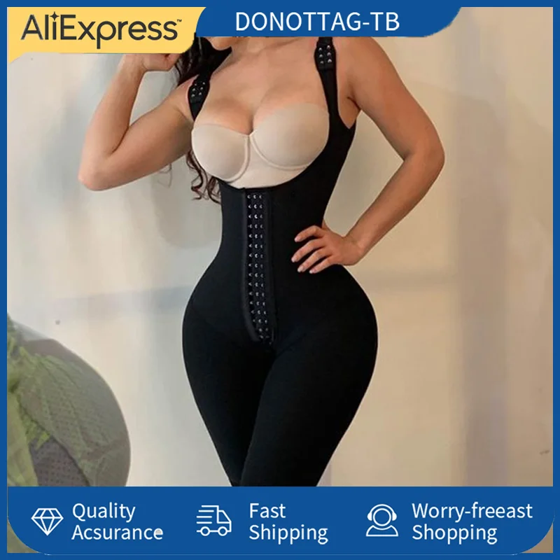 Body Shaper Bodysuit For Women High Waist Double Tummy Control Shapewear Butt Lifter Fajas Body Waist Trainer Shorts Corset Bbl