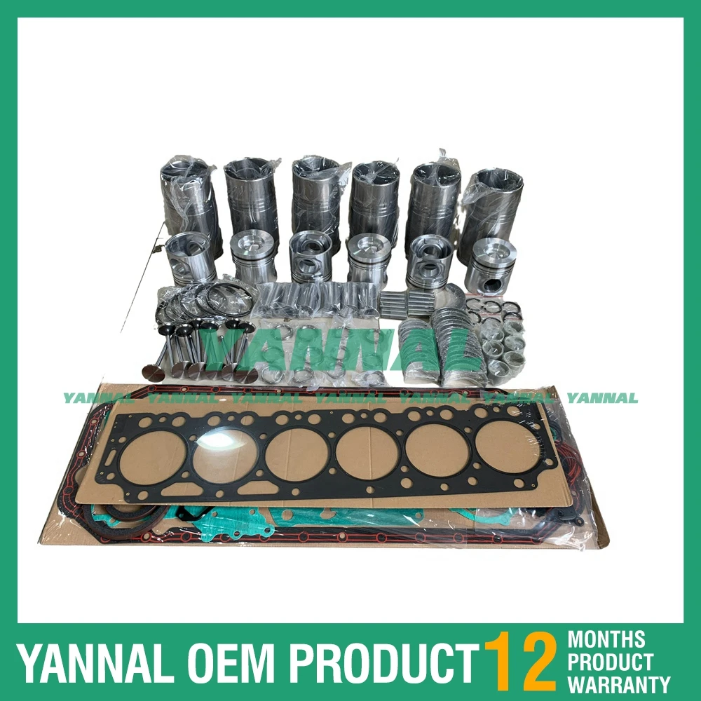 

For Volvo D7D D7DEAE2 D7D LBE2 Excavator EC240B EC290B Overhaul Rebuild Kit