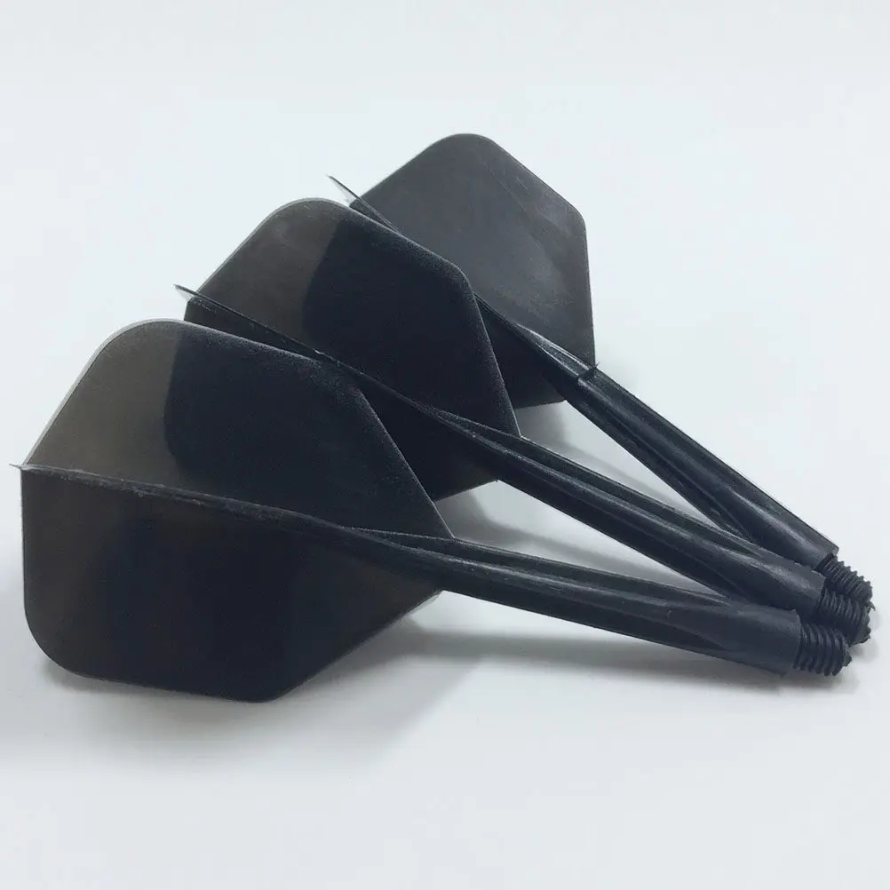 

6Pcs High Quality Plastic Dart Flights for Accessories Outdoor Indoor Sports Long Wings Color Assorted Red