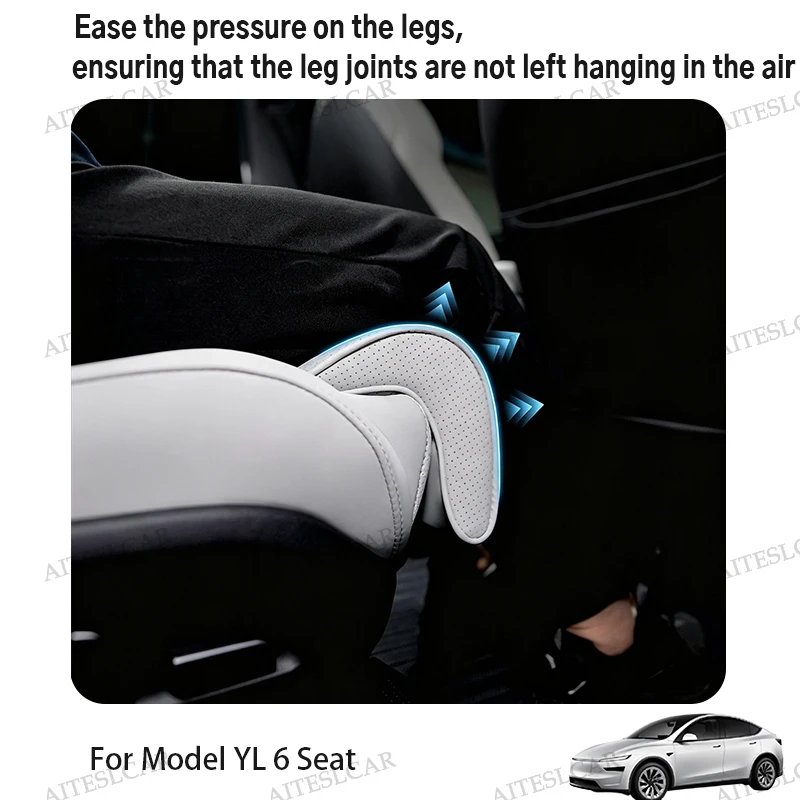 Leg Support Extension Seat Cover For New Tesla 2026 Model Y L 6 Seat 2026 Memory Foam Extender Cushion Car Interior Accessories view 4