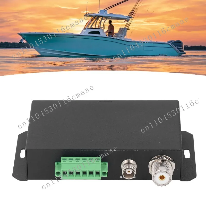 Marine AIS GPS Receiver for HAR‑100 AIS Receiver Dual Channel 10 To 35V  38400 Bps Sensitive Accurate GPS Receiver for Boat
