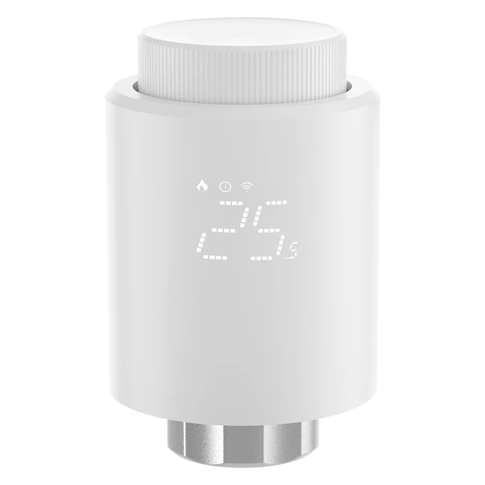 Voice Control Radiator Smart Home Heating APP Notification Open Window Detection Historical Data Monitoring Energy Saving
