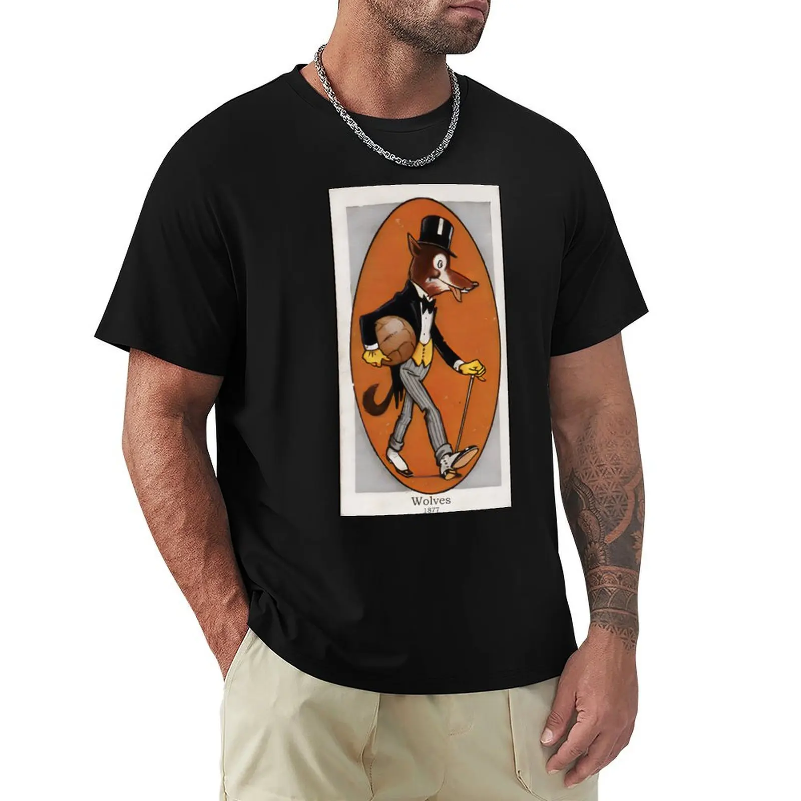 

Wolves 1877 Retro T-Shirt funny meme t-shirts essential t shirt plus size tops funny gifts men t shirts