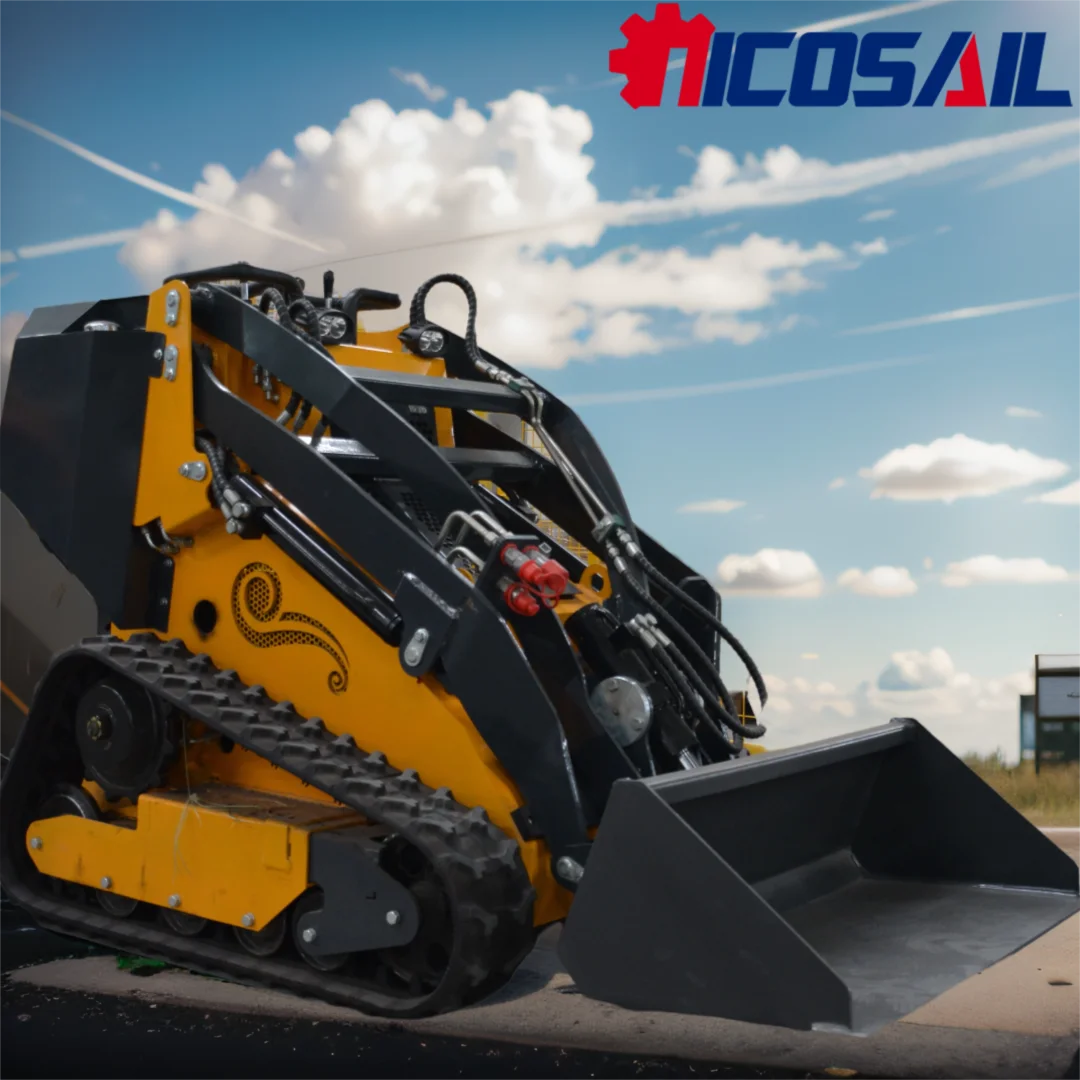 

Sliding steering track loader earthmoving machinery spot small sliding loader sold at 60% off