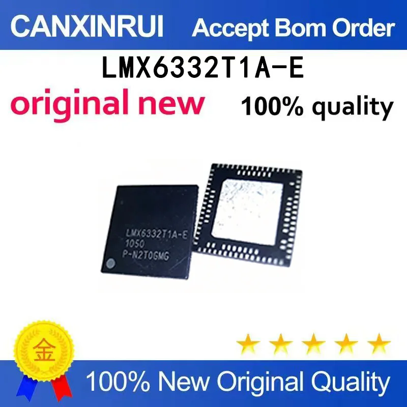 

(5-100 pieces)Brand new original LMX6332T1A-E LMX6332TIA-E QFN