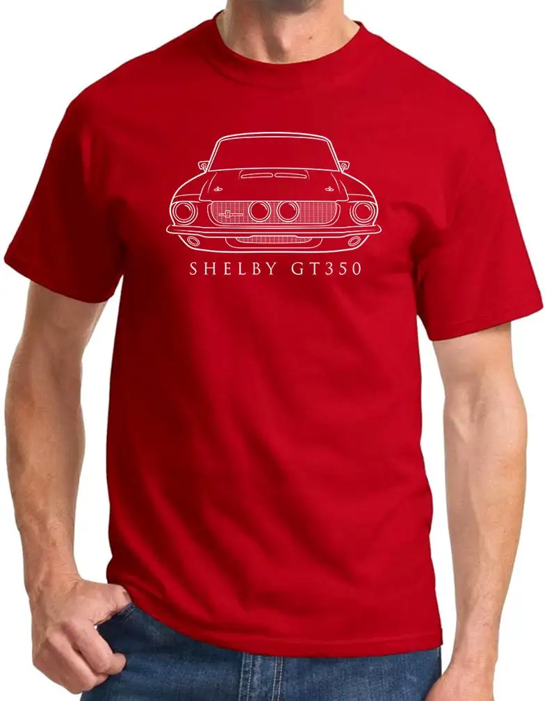 1967 Shelby Gt350 Mustang No Stripes Front End Profile Design T Shirt