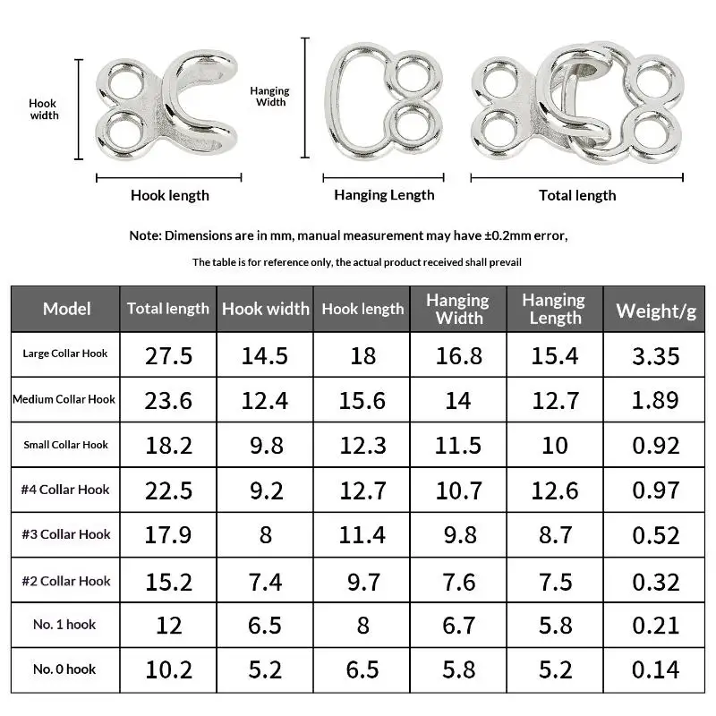 10 Pairs Metal Invisible Garment Hook Jeans Pants Skirts Adjust Clasp Decoration Buttons DIY Sewing Crafts Accessories view 6