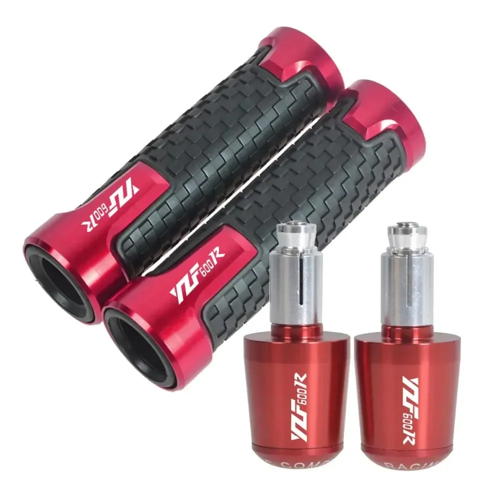 ヤナハ YZF YZF600R 1995 1996 1997 1998-2006 オートバイアクセサリー 7/8インチ 22MM ハンドルバーハンドグリップ ハンドルバーエンドキャッププラグ