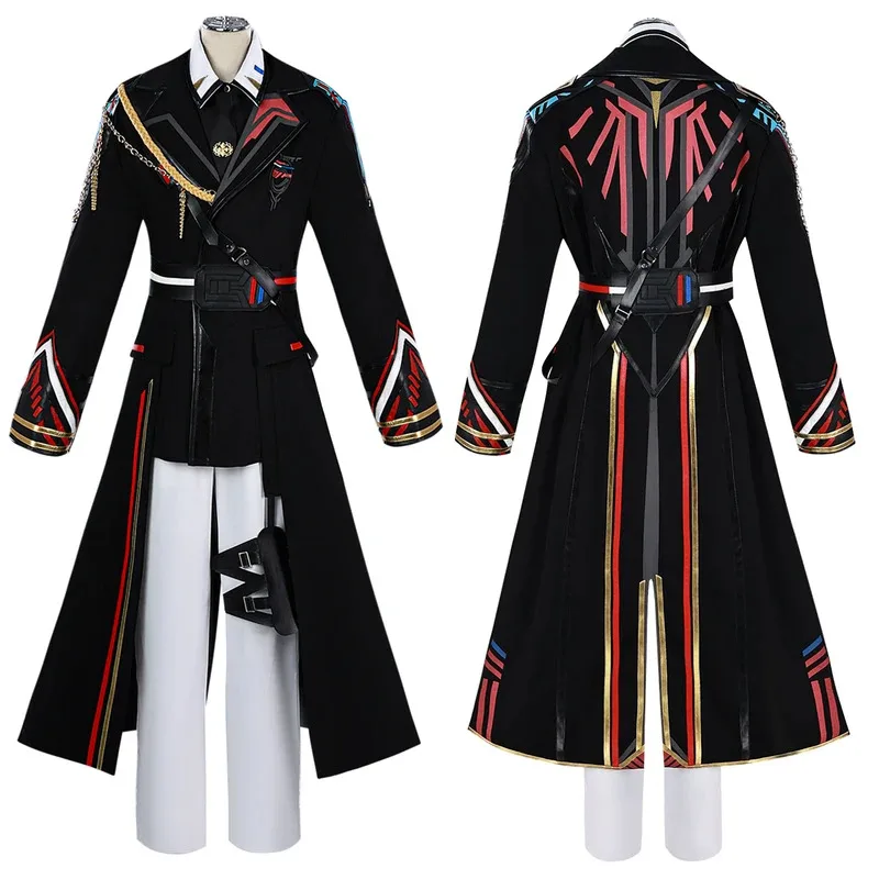 Liebe und Deepspace Spiel Caleb Cosplay Kostüm Uniformen Mantel Hemd Hosen Hut Cos Conventionx;8's,6;