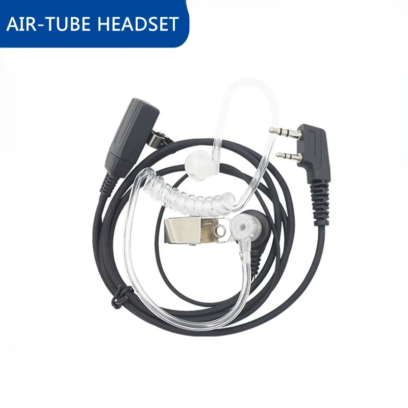 Walkie Talkie Headset QuanSheng UVK5 Earpiece UVK6 UV5R Plus DM-1701 BFUV-13 UV-9R Pro Air Tube Headphone BF-UV5R Two Way Radios