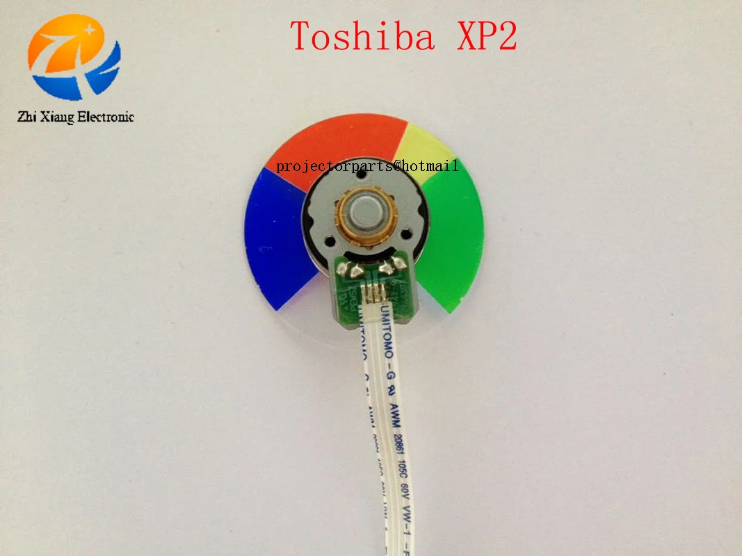 

Original New Projector color wheel for Toshiba TDP-XP2 Projector parts TOSHIBA home theater Wholesale Free shipping