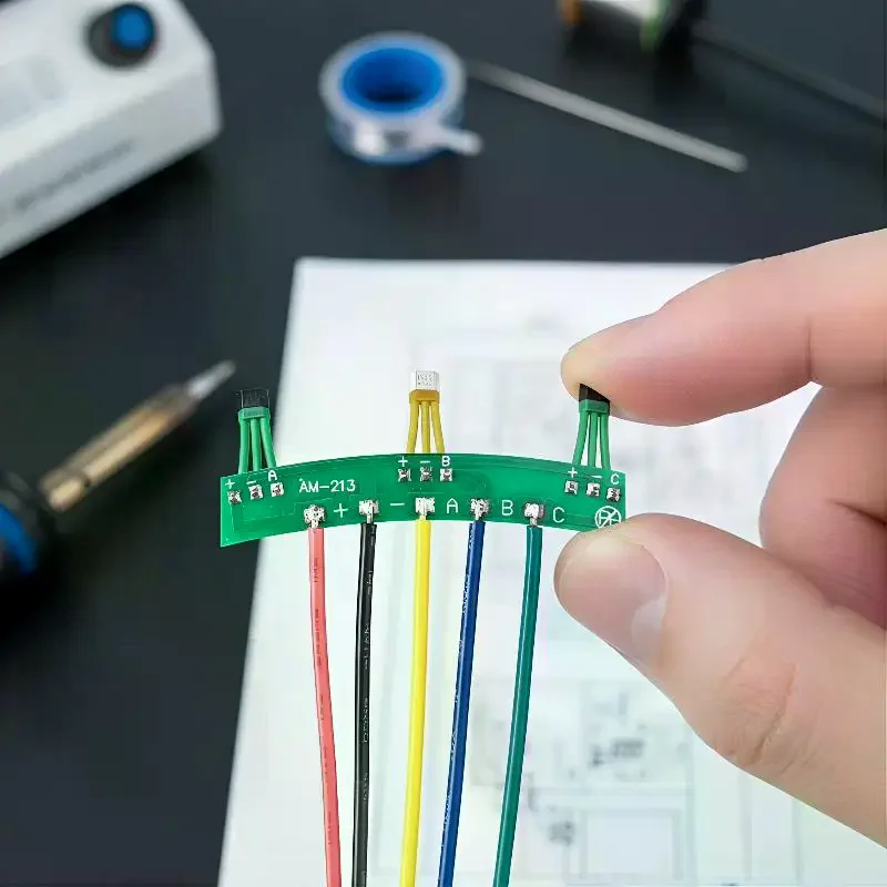 213 Brushless DC Motor Hall Sensor 3147 Elements Board Cable High Reliability for Industrial Control System Maintenance