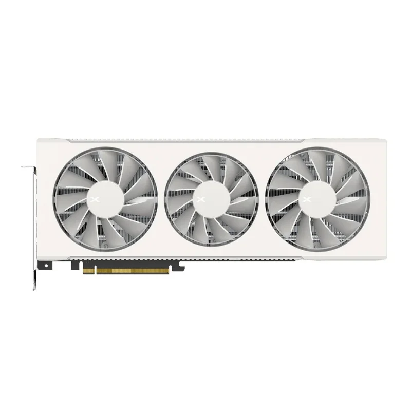 Air Gaming Graphics Card white gaming speed graphics card  video card new XFX Quicksilver AMD Radeon RX 9070 XT Magnetic