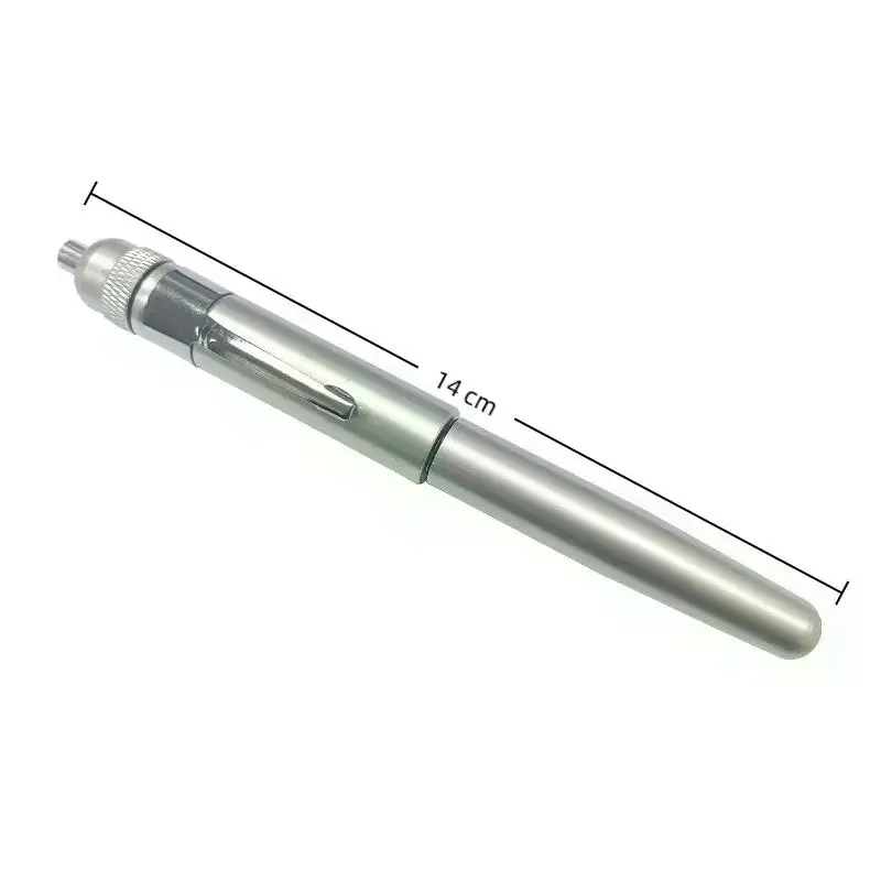 Precision Aluminum Oiler Pen, Portable Lubricating Oil Applicator with Pocket Clip for Machine Maintenance