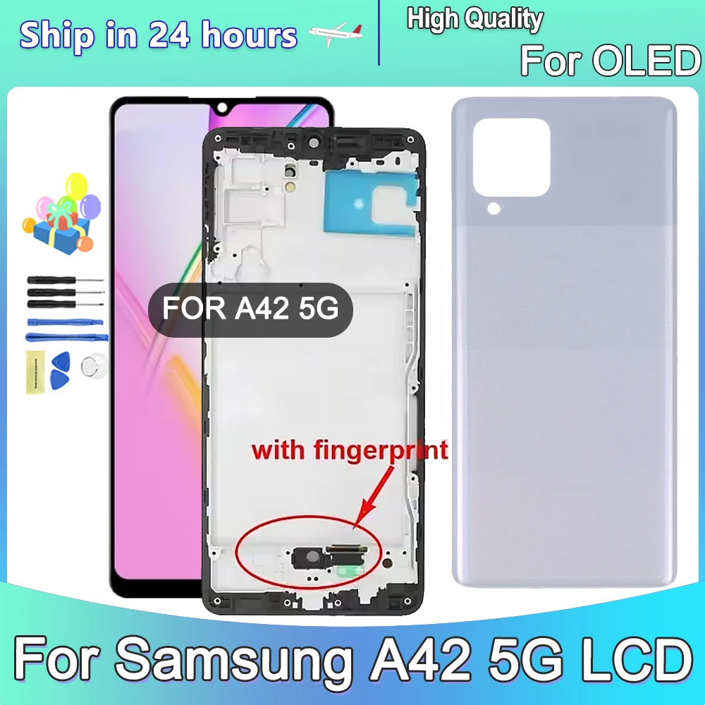 

OLED LCD for Samsung Galaxy A42 5G LCD Display Touch Screen Digitizer Replacement for Samsung Galaxy A42 5G LCD