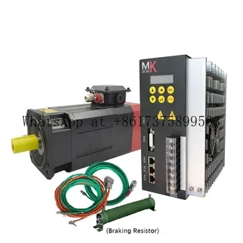 Support Rigging Tapping AC Servo Spindle Motor Driver 95NM 8000 RPM 15kw Servo Motor