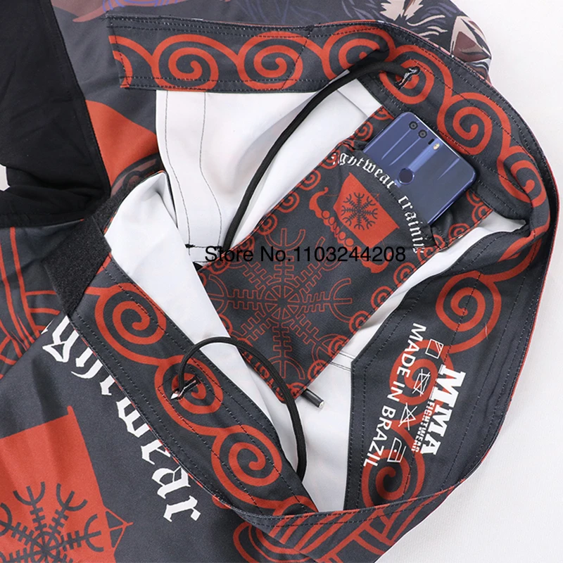 MMA Shorts for Men Boxing Kickboxing Fight Pants Tiger Sublimated Muay Thai Shorts Gym Sports Combat Grappling Cage Fight Trunks