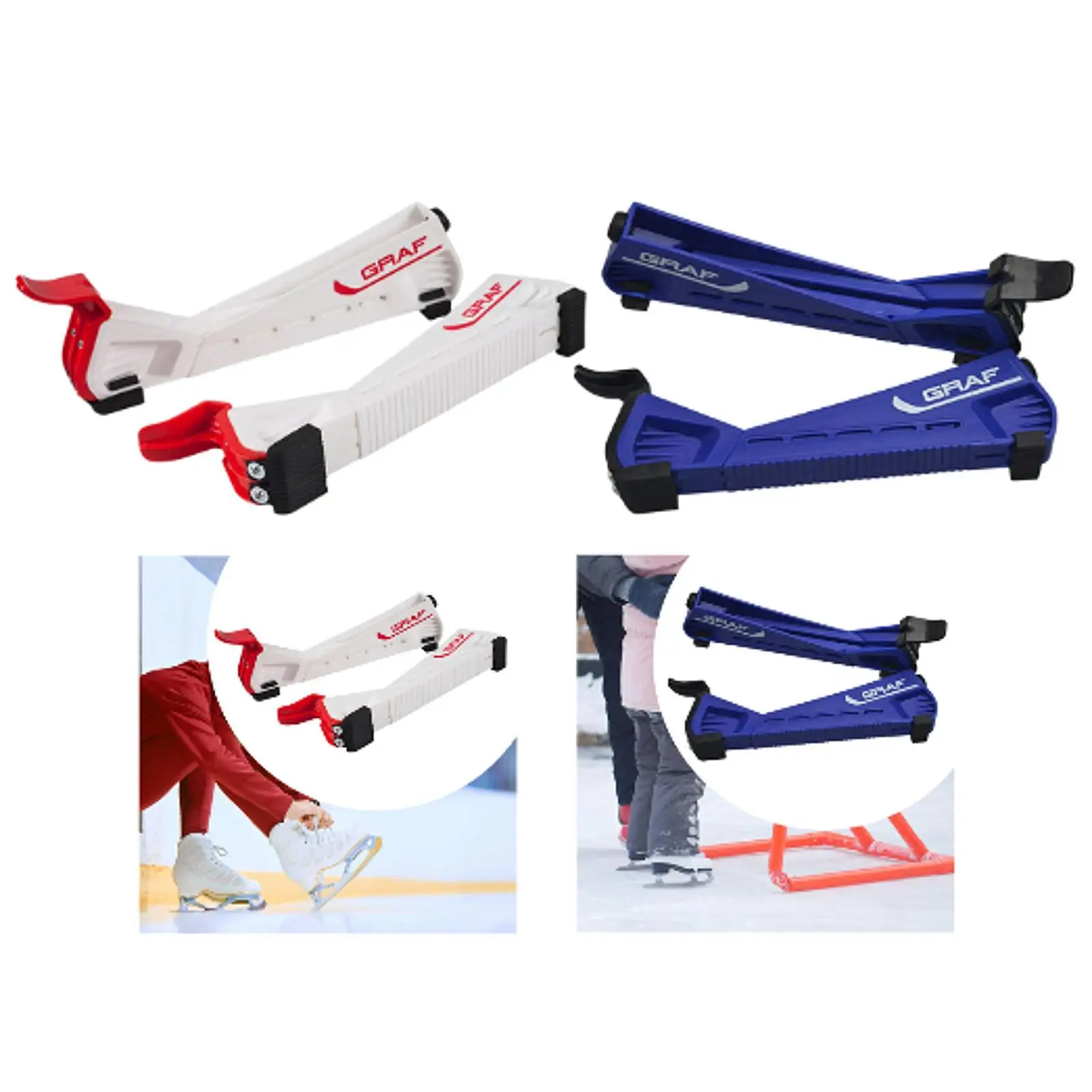 

Ice Skate Guards, Adjustable Protector Figure Skate Guards Ice Skate Blade Covers for Ice Skates Hockey Skates Figure Skates