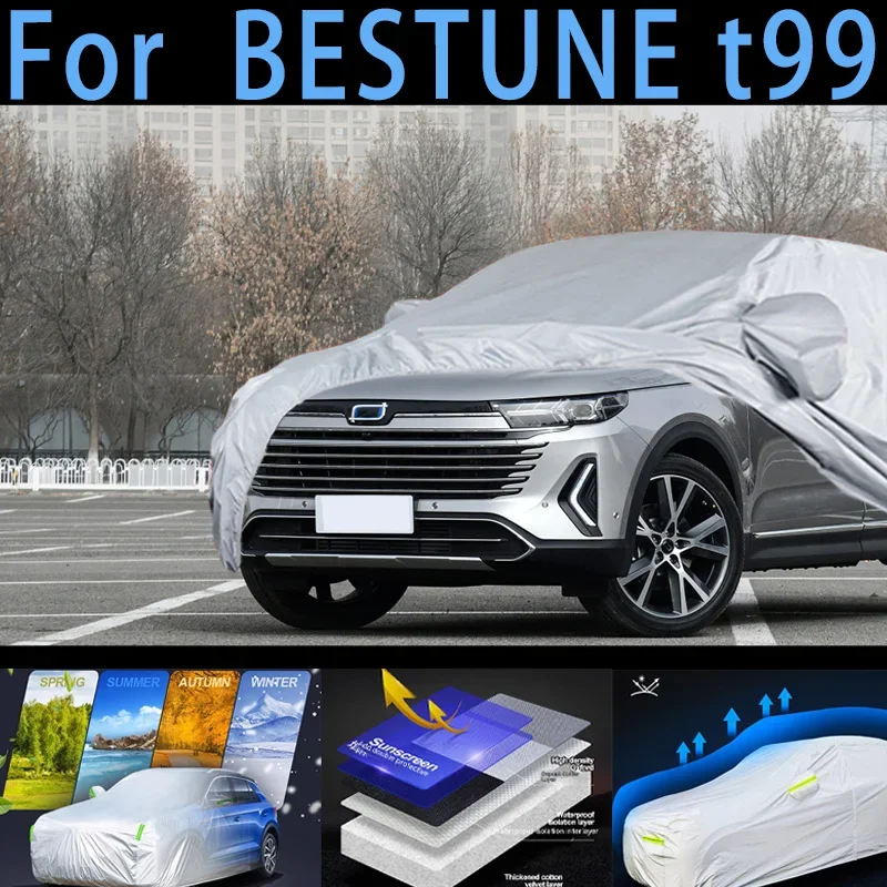 

For BESTUNE t99 Car protective cover,sun protection,rain protection, UV protection,dust prevention auto paint protective