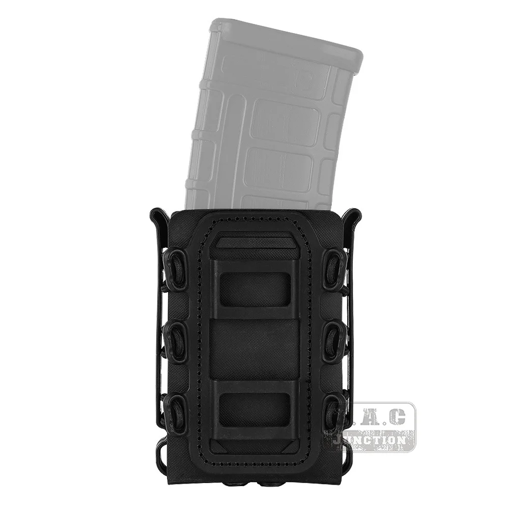 Tactical Airsoft Scorpion Soft Shell Magazine Pouch 7.62 Pistol Fast Mag Carrier