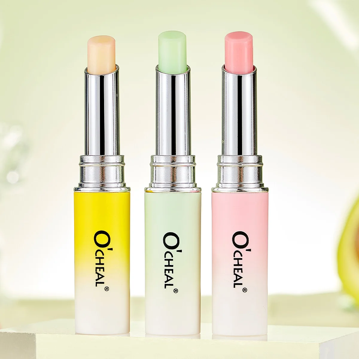 Ocheal Lip Balm Moisturizing Nutritious Temperature Change Lipstick Smooth Tender Anti Dry Cracking Oil Woman Beauty Lip Care