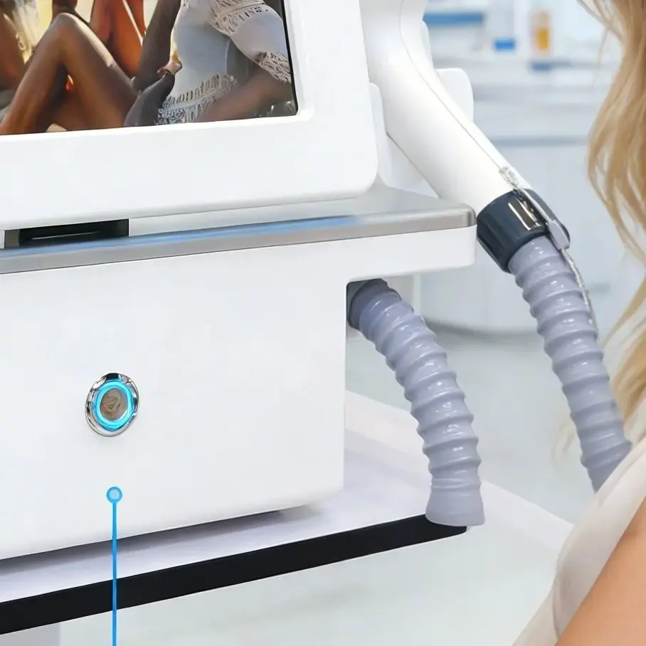 

High Quality Mini Professional Diode Laser Hair Removal Device 4000w High Power Painless Permanent Semiconductor Refrigeration