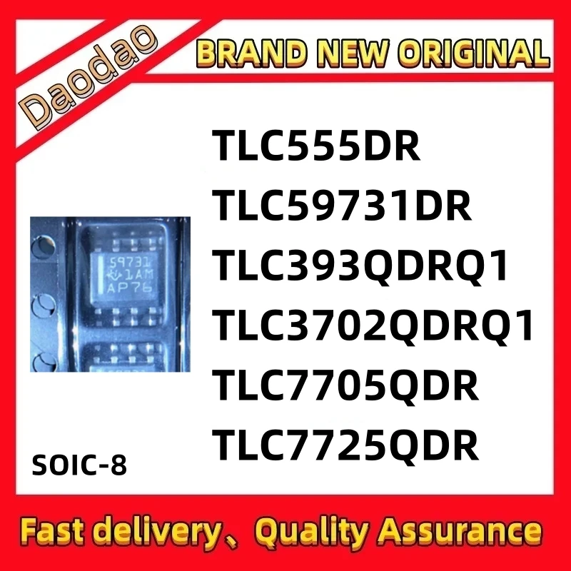 

Quality New TLC555CDR TLC59731DR TLC393QDRQ1 TLC3702QDRQ1 TLC7705QDR TLC7725QDR IC chip sop-8