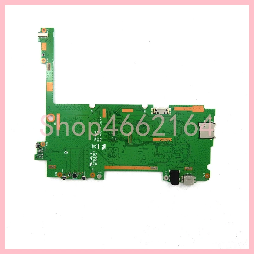 Z301M with MT8163B CPU 2GB-RAM 16GB-SSD Motherboard For ASUS Zenpad Z301M Z301ML Android 5.0 system Mainboard