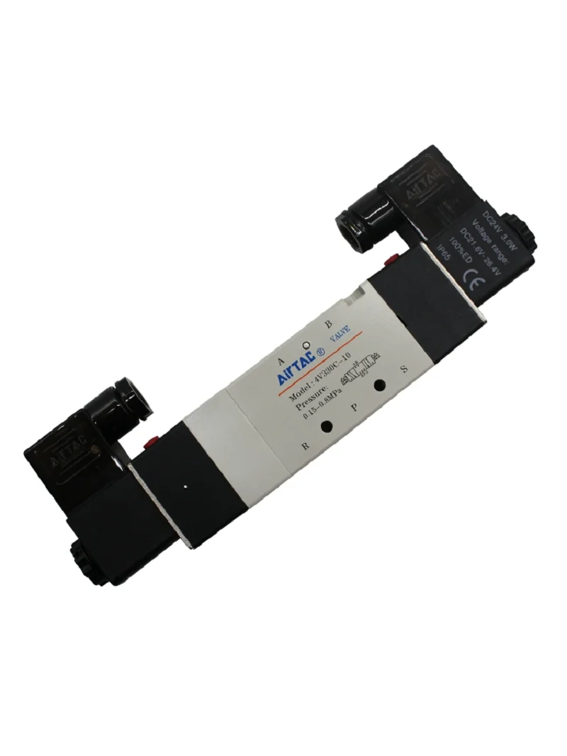 

4V300 Series Solenoid Valve (5/2 way 5/3 way) 4V330C/E/P-08/10